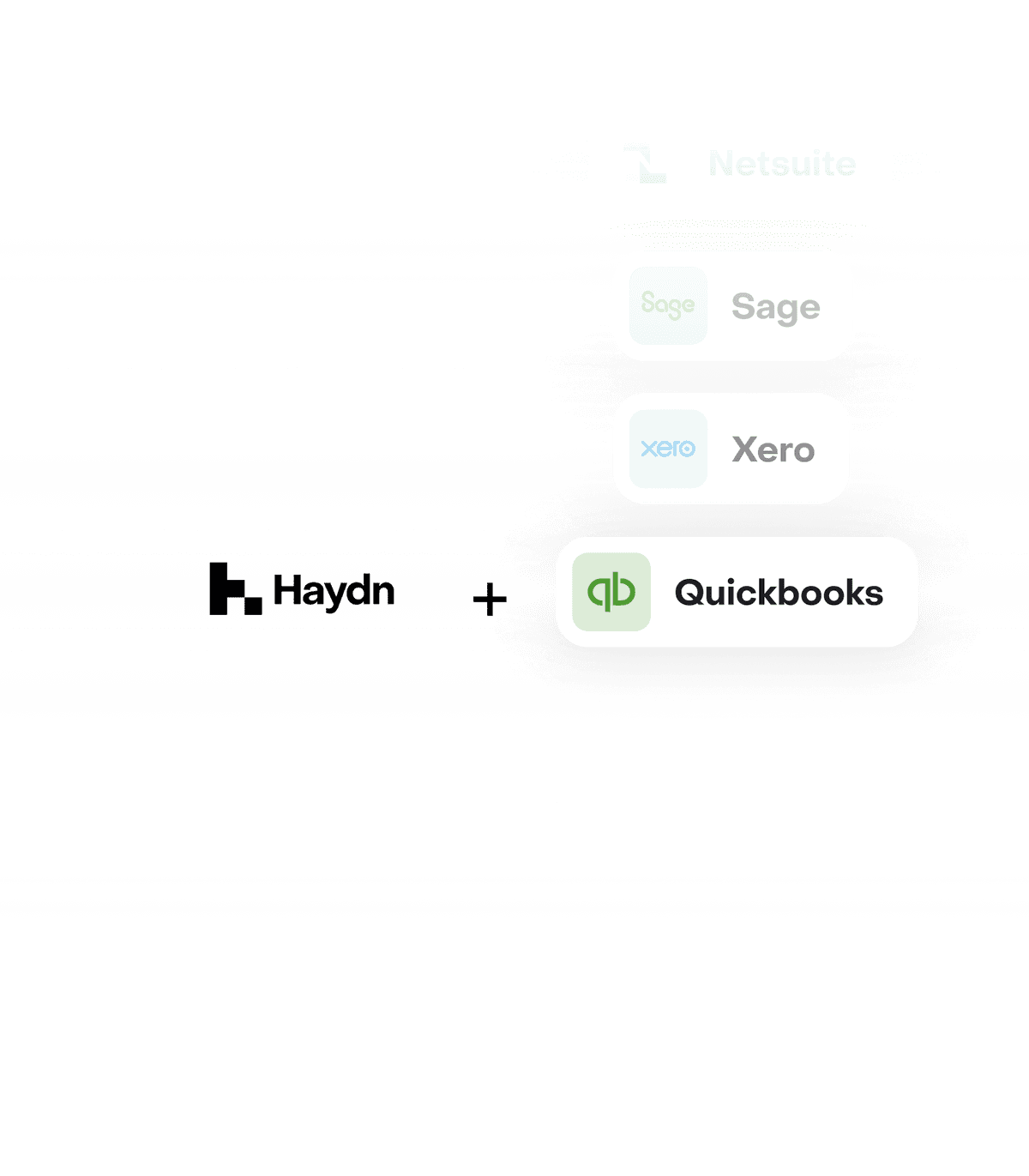 No more manual consolidation, tracking limits and CSV exports.